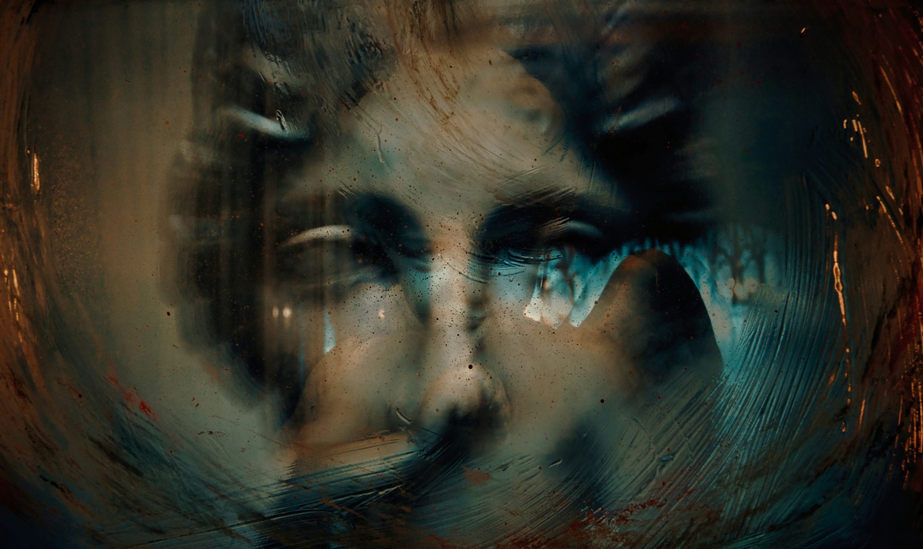 Double face portrait